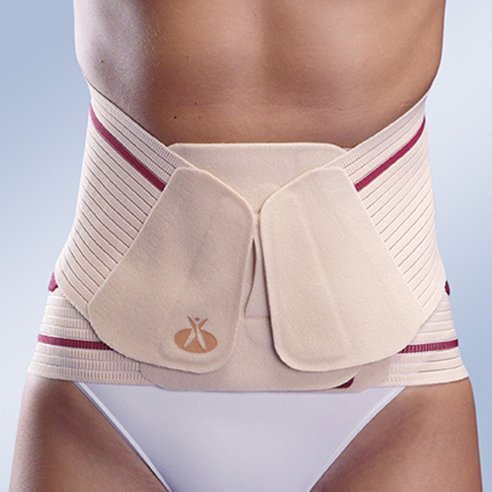 FAJA SACROLUMBAR SEMIRRÍGIDA ALTA EVOTEC EV-201 T.2 C.BEIGE