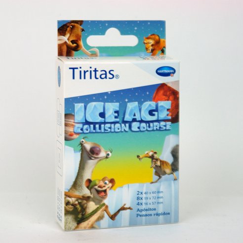 TIRITAS KIDS APOSITO ADHESIVO ICE AGE 3 TAMAÑOS