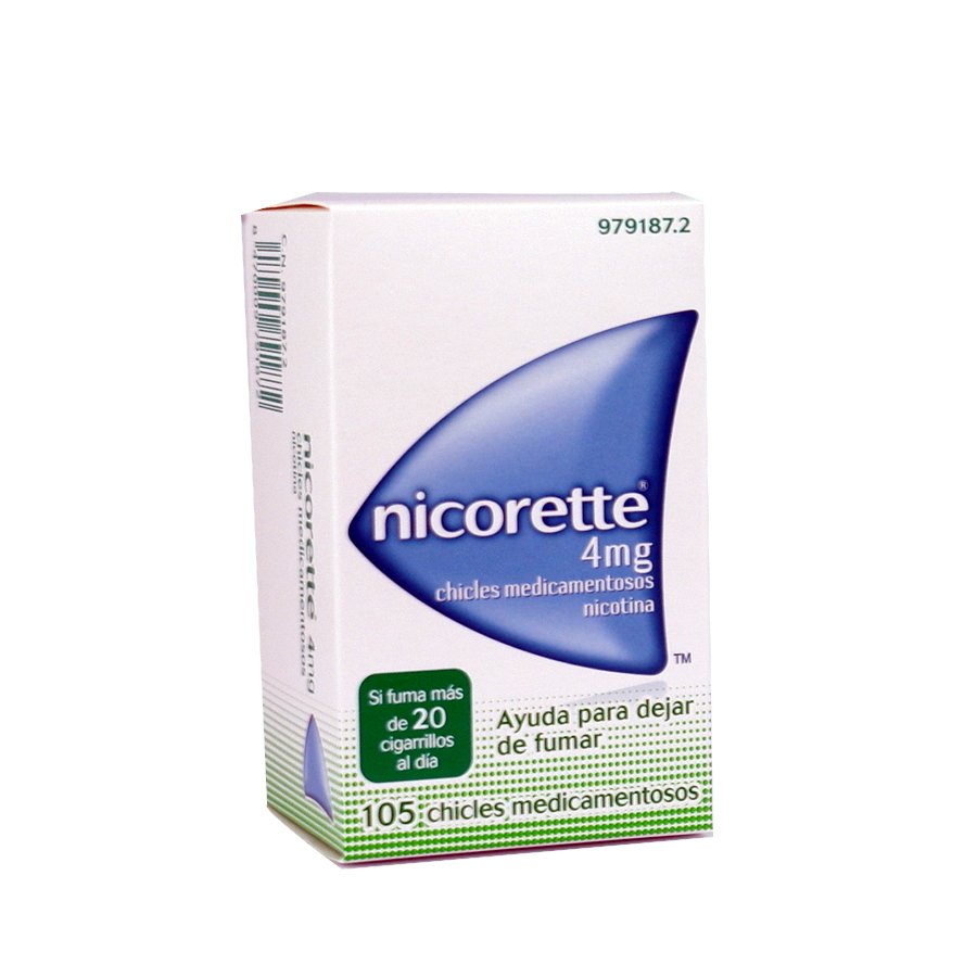 Chicle de Nicotina, 4mg, ayuda para dejar de fumar, Similar a
