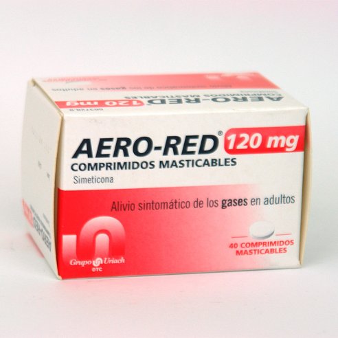 AERO RED 120 MG 40 COMPR MASTIC