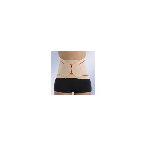 FAJA SACROLUMBAR SEMIRRÍGIDA CORTA EVOTEC EV-200 T.4 C.BEIGE