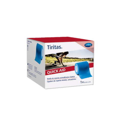 TIRITAS QUICK AID 6CMX2M BLUE