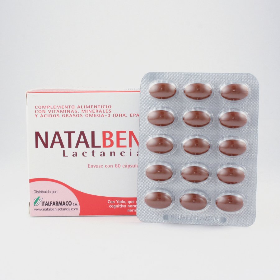 Natalben Lactancia es un complemento alimenticio formulado para cubrir los  requerimientos nutricionales de la madre a lo largo del periodo…
