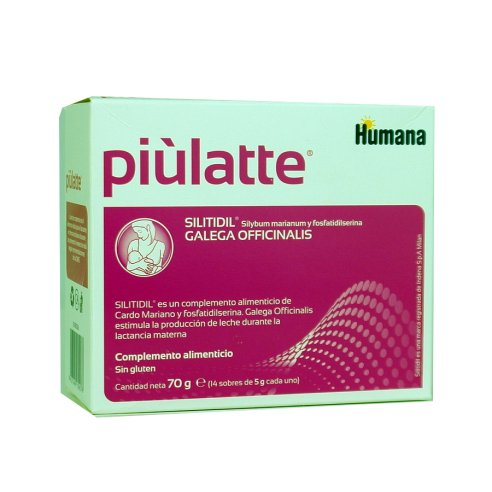 HUMANA PIULATTE 14 SOBRES X 5 G ANTES DENOMINADO PROMIL