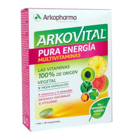 ARKOVITAL PURA ENERGIA MULTIVITAMINICO 30 COMP