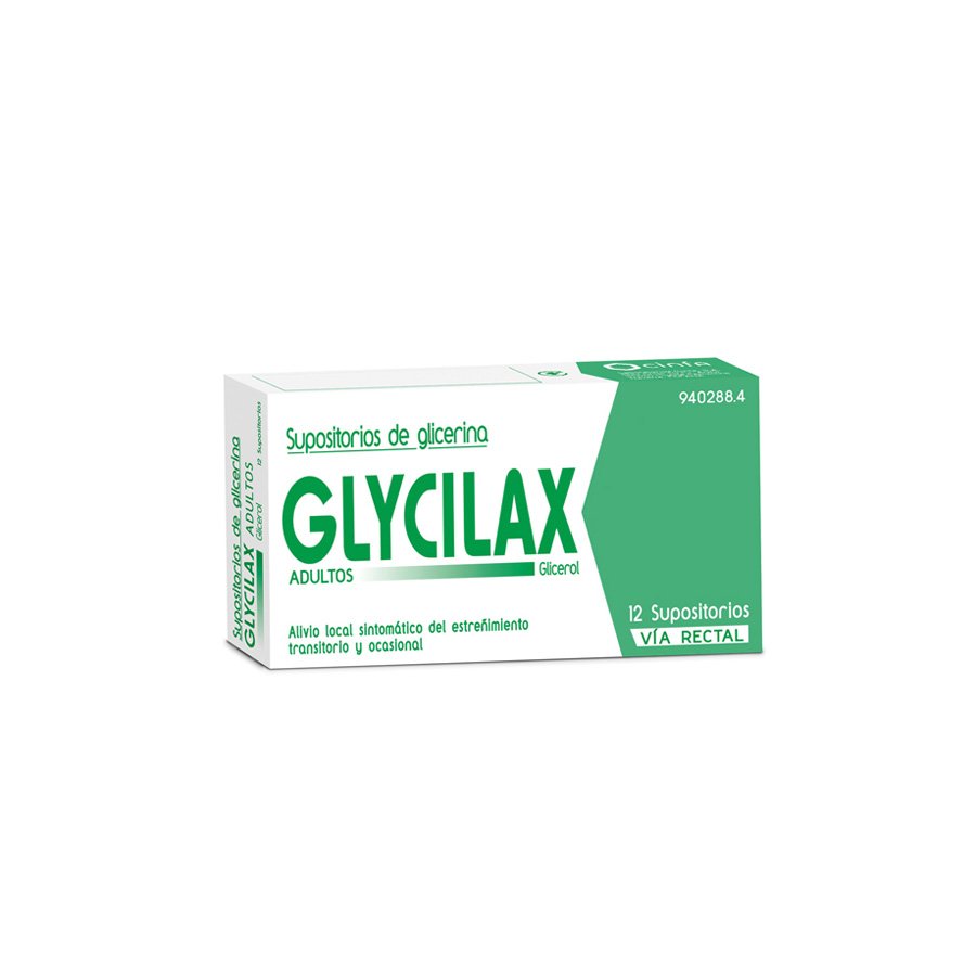 Glycilax Supositorios Glicerina Adultos 12 Uds