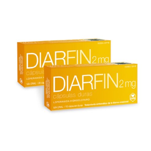 DIARFIN 2 MG 10 CAPSULAS