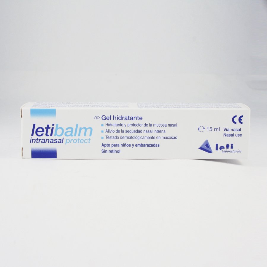 Gel hidratante letibalm intranasal protect hidratante de mucosa nasal
