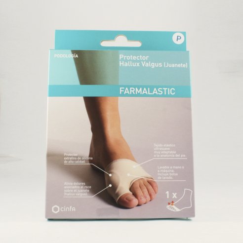 PROTECTOR JUANETES HALLUX VALGUS FARMALASTIC GEL