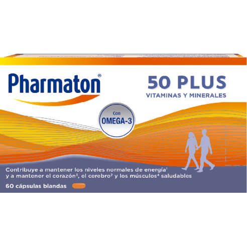 PHARMATON 50 PLUS 60 CAPS