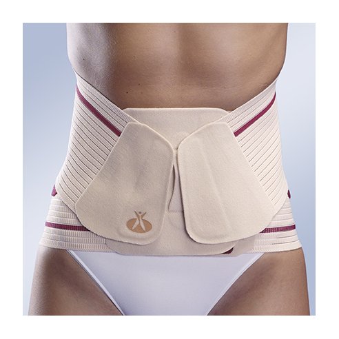 FAJA SACROLUMBAR SEMIRRÍGIDA ALTA EVOTEC EV-201 T.1 C.BEIGE