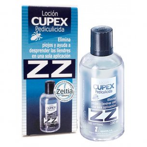 ZZ Loción Cupex - Tratamiento Antipiojos, 100 ml : : Belleza