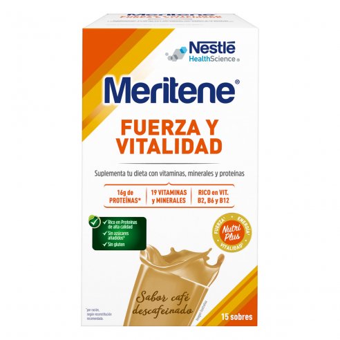 MERITENE CAFE 15 SOBRES DESCAFEINADO