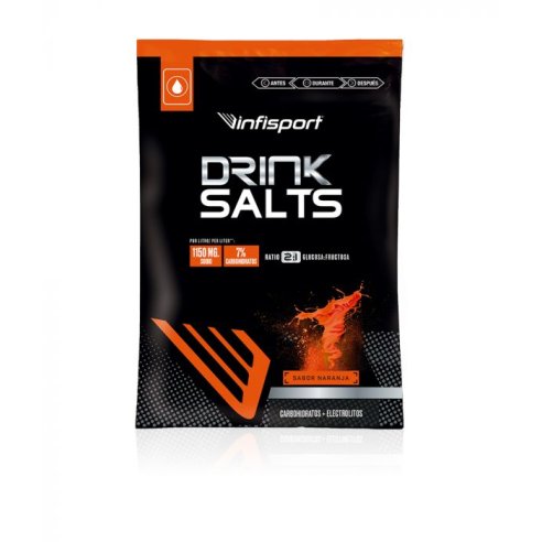 INFISPORT DRINK SALTS SABOR NARANJA SOBRES