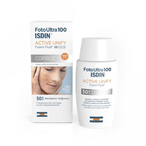 ISDIN SPF 100 ACTIVE UNIFY FUSION FLUID 50 ML