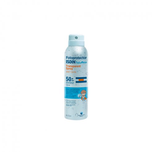 ISDIN SPF 50 TRANSPARENT SPRAY WET SKIN PEDIATRICS 200 ML