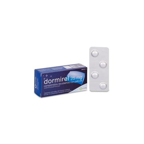 DORMIREL 25 MG 16 COMPRIMIDOS RECUBIERTOS