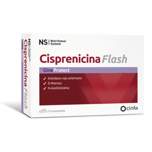 NS GINEPROTECT CISPRENICINA FLASH 10 COMPRIMIDOS