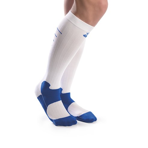 CALCETÍN SPORT OV02D501 T.4 C. BLANCO/AZUL