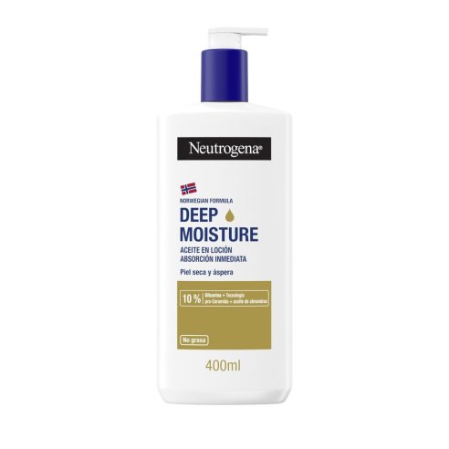NEUTROGENA HIDRATACIÓN PROFUNDA LOCIÓN DE ABSORCIÓN INMEDIATA ENRIQUECIDA CON ACEITE