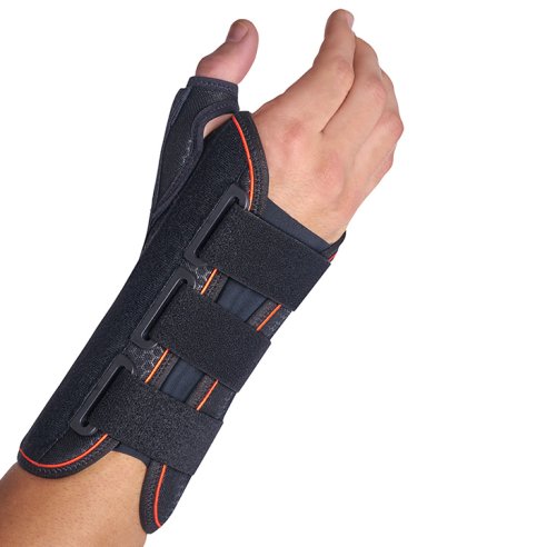 MUÑEQUERA IZQUIERDA PALMAR/PULGAR MFP-I81 T.2 C.NEGRO