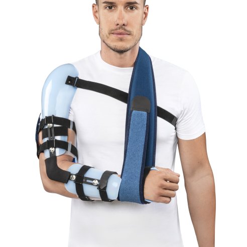 ORTESIS BRAZO Y ANTEBRAZO DERECHO EN TERMOPLÁSTICO FLEXO TP6301D T.5 BLANCO