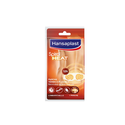 HANSAPLAST SPIRAL HEAT 1 PARCHE LUMBAR/CUELLO